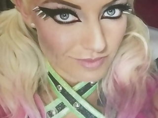 WWE Alexa Bliss Cum Tribute 17