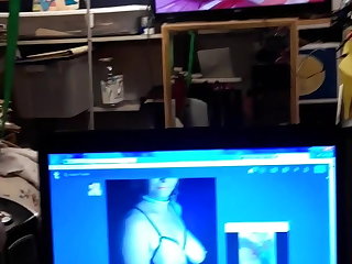Szüret In my porn room gooning for my buddy