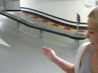 Flashing Pissing in the middle of the parking garage l DADDYS LUDER